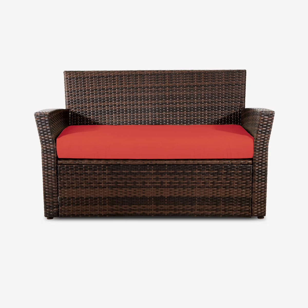Brown Geranium Loveseat Z23096