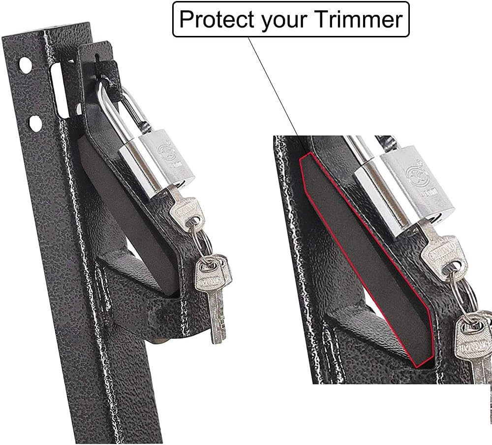3 Place Trimmer Rack with Locks Pack of 2 Y732