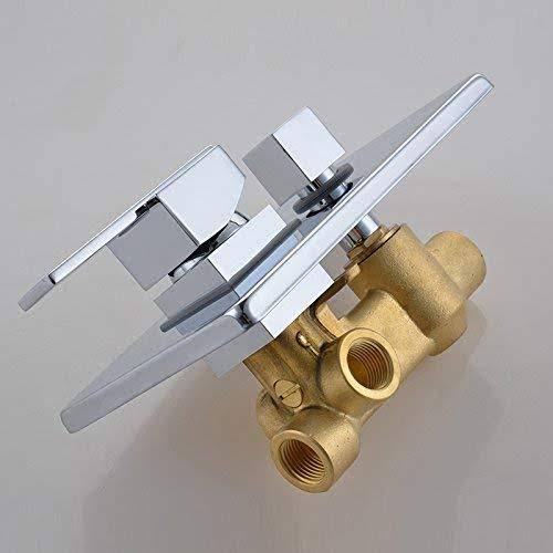 Rainfall LED Shower Set Double-Function Valve, Brass Handheld Shower Oil Rubbed Bronze V321916