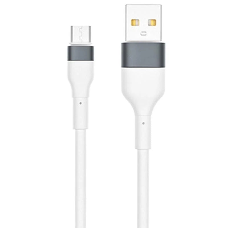 1.2m USB to Type C/Micro USB Data Line, 6A Quick Charging Power Cable X88096