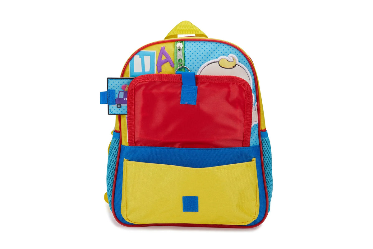 12” Interactive Mini Backpack with Padded Back and Adjustable Straps B681167