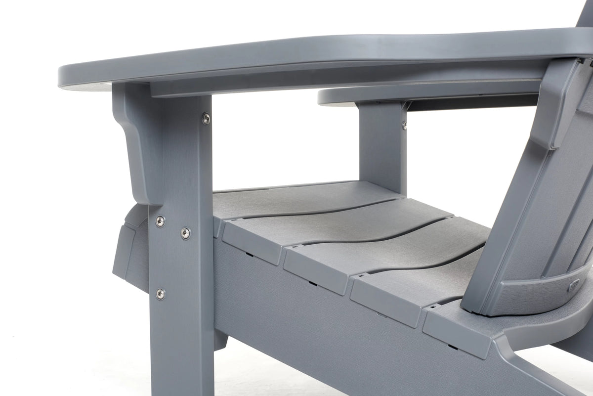 Gray Resin Adirondack Chair N4533