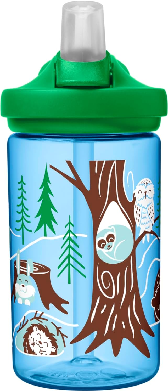 14 oz Kids Water Bottle with Straw Top E354941