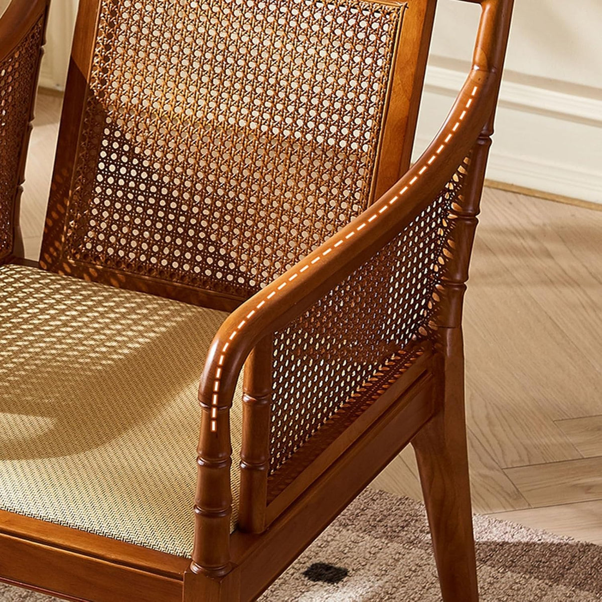 Wicker Rattan Chair C277393