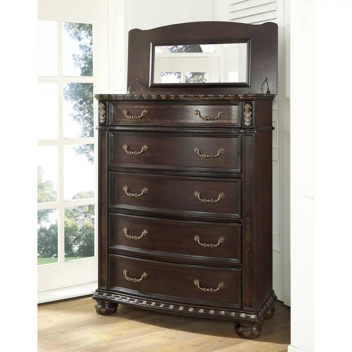 5-drawer Lift Top Chest D993513