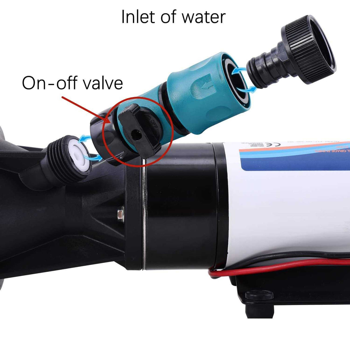 12V Portable Macerator Pump L358894
