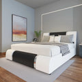 King Size Bed Frame with Adjustable Headboard S9674