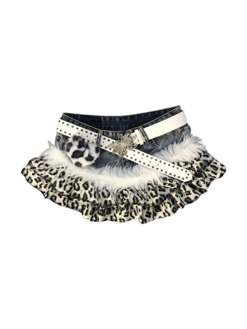 Denim Mini Skirt D400962