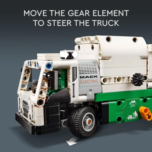 Buildable LEGO Technic Mack LR Electric Garbage Truck Toy D158
