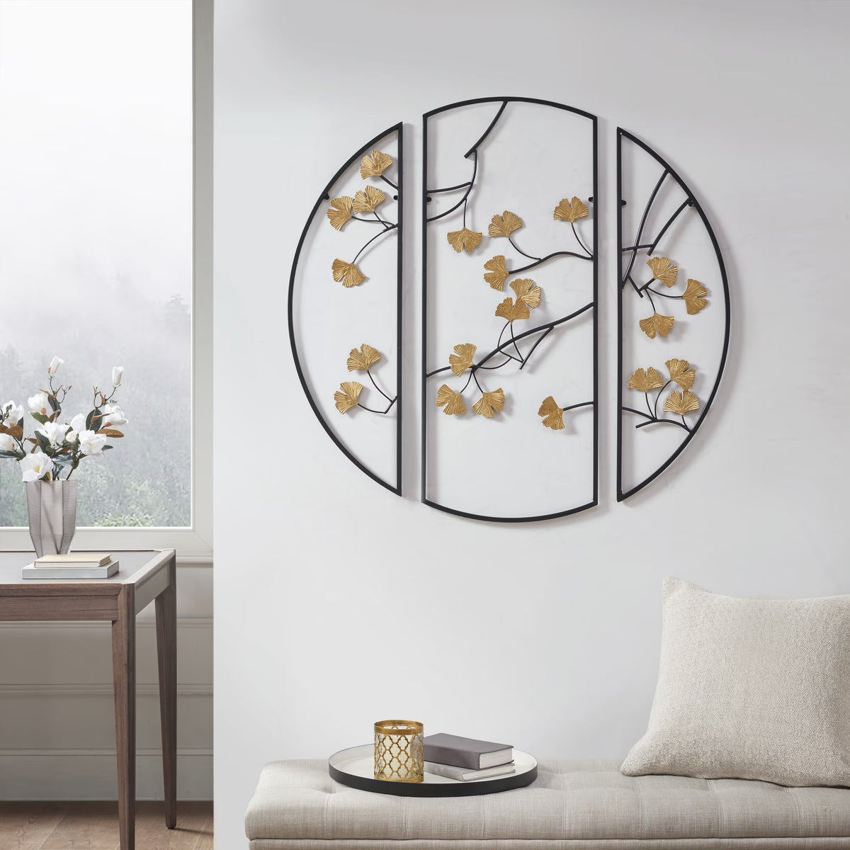 3-piece Metal Wall Decor Set K488111