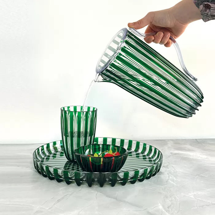 Pitcher With Lid Emerald L6329