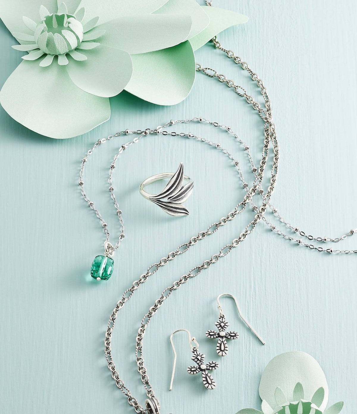 Spring Leaves Ring V87557