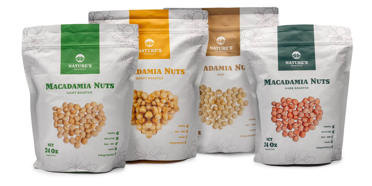 Light Roasted Macadamia Nuts 24oz H762