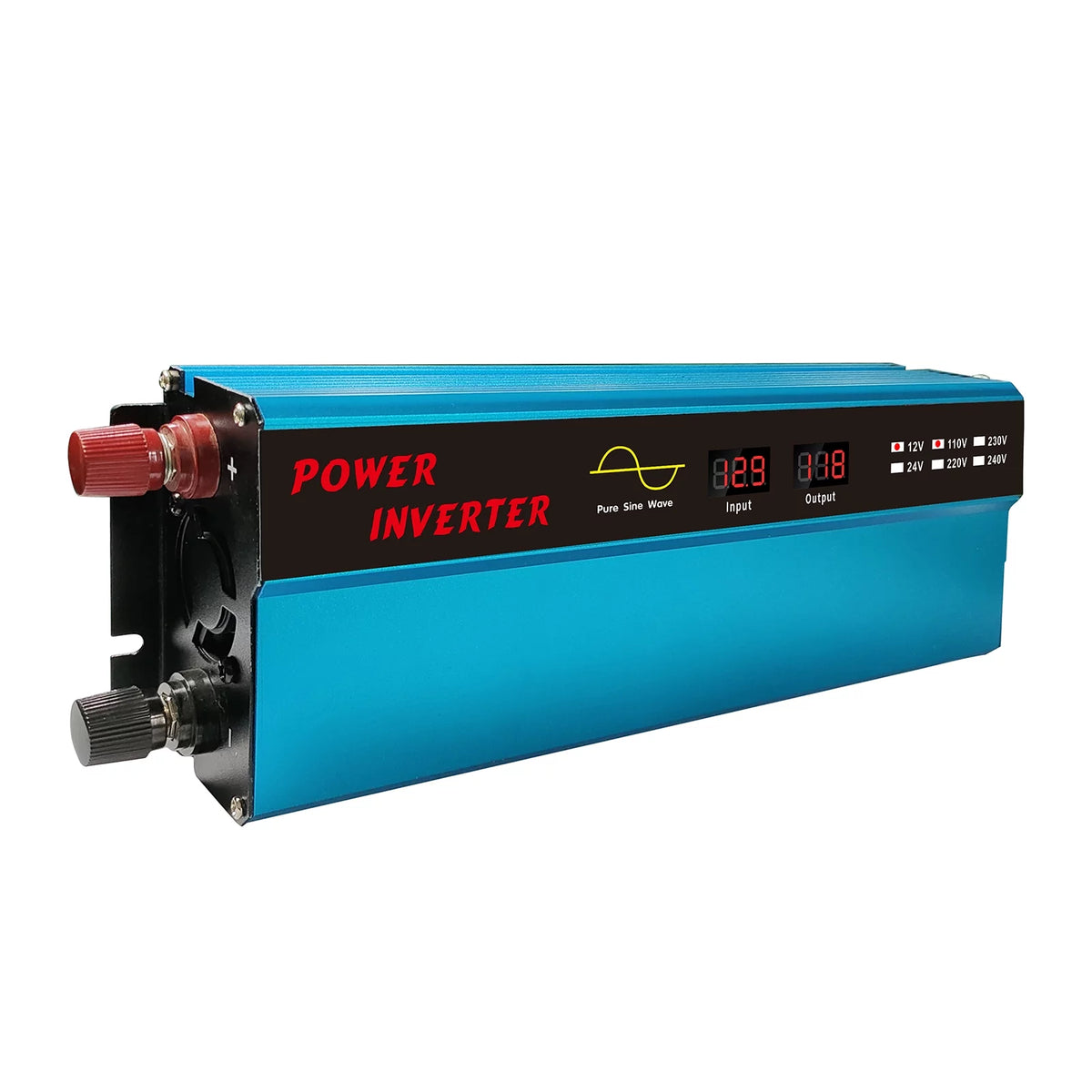 1600 Watt Pure Sine Car Inverter Converter 12V to 120V AC P33012