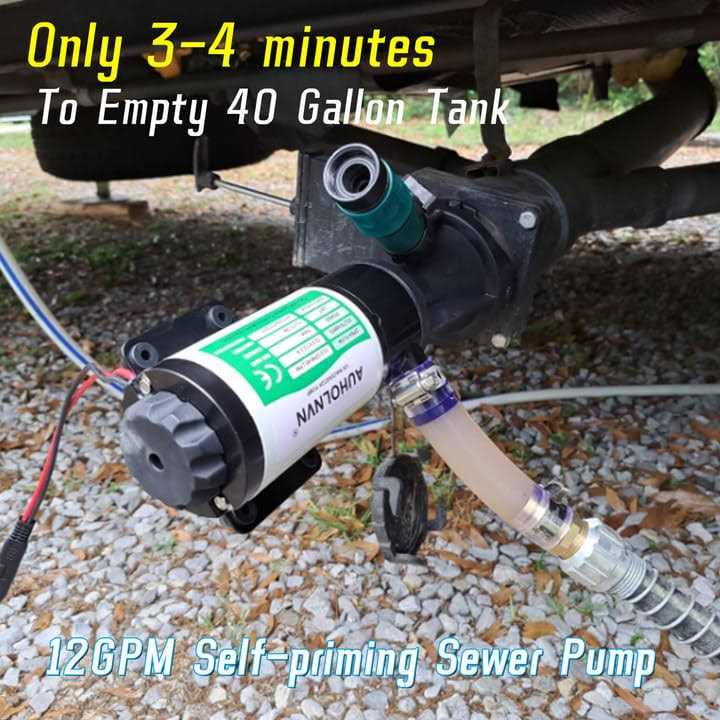 12V Portable Macerator Pump L358894