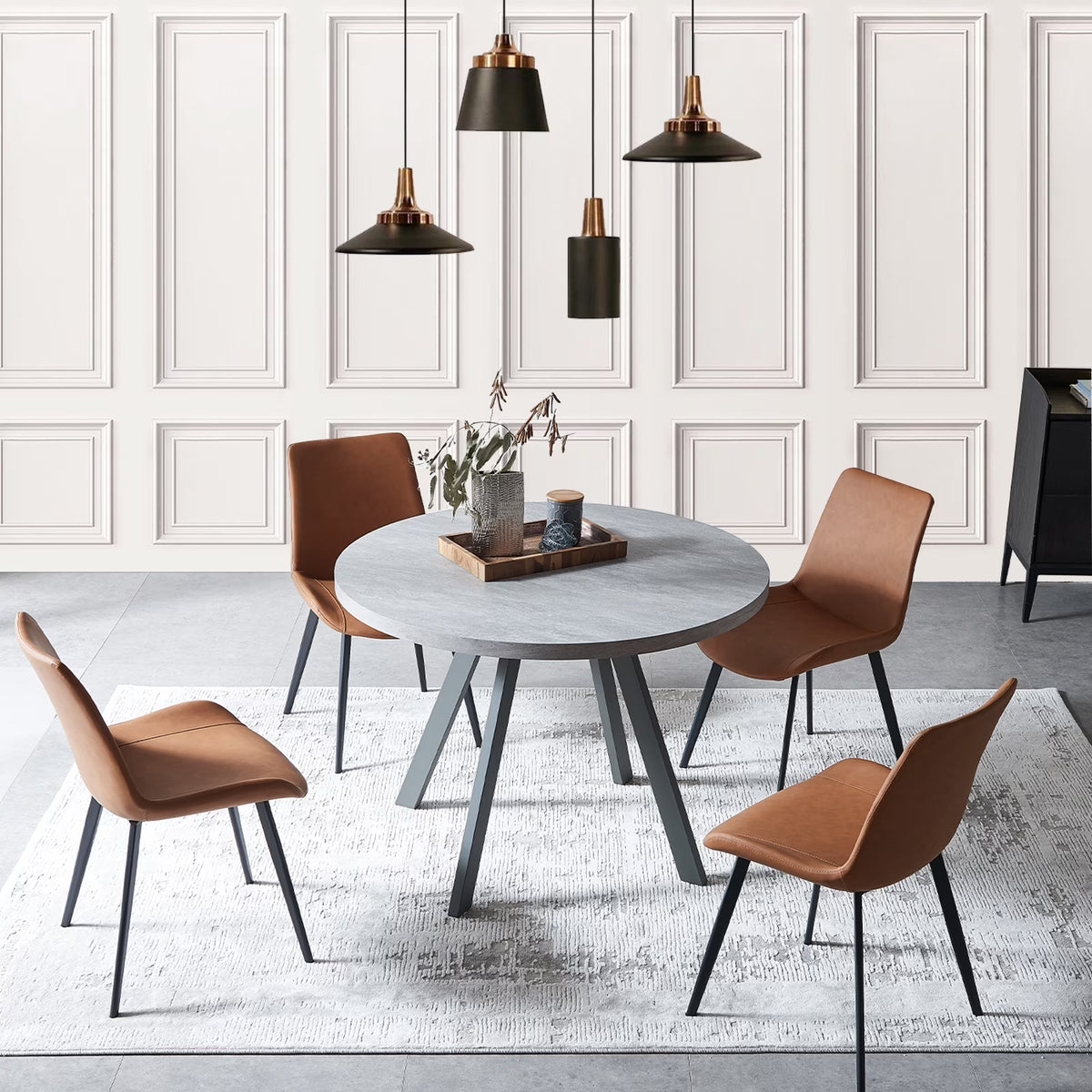 Round Dining Table Set 35 Inch N202533
