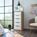 Brown White Dresser F765634