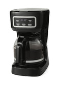 12 Cup Programmable Coffee Maker 1.8 Liter Black Q52021