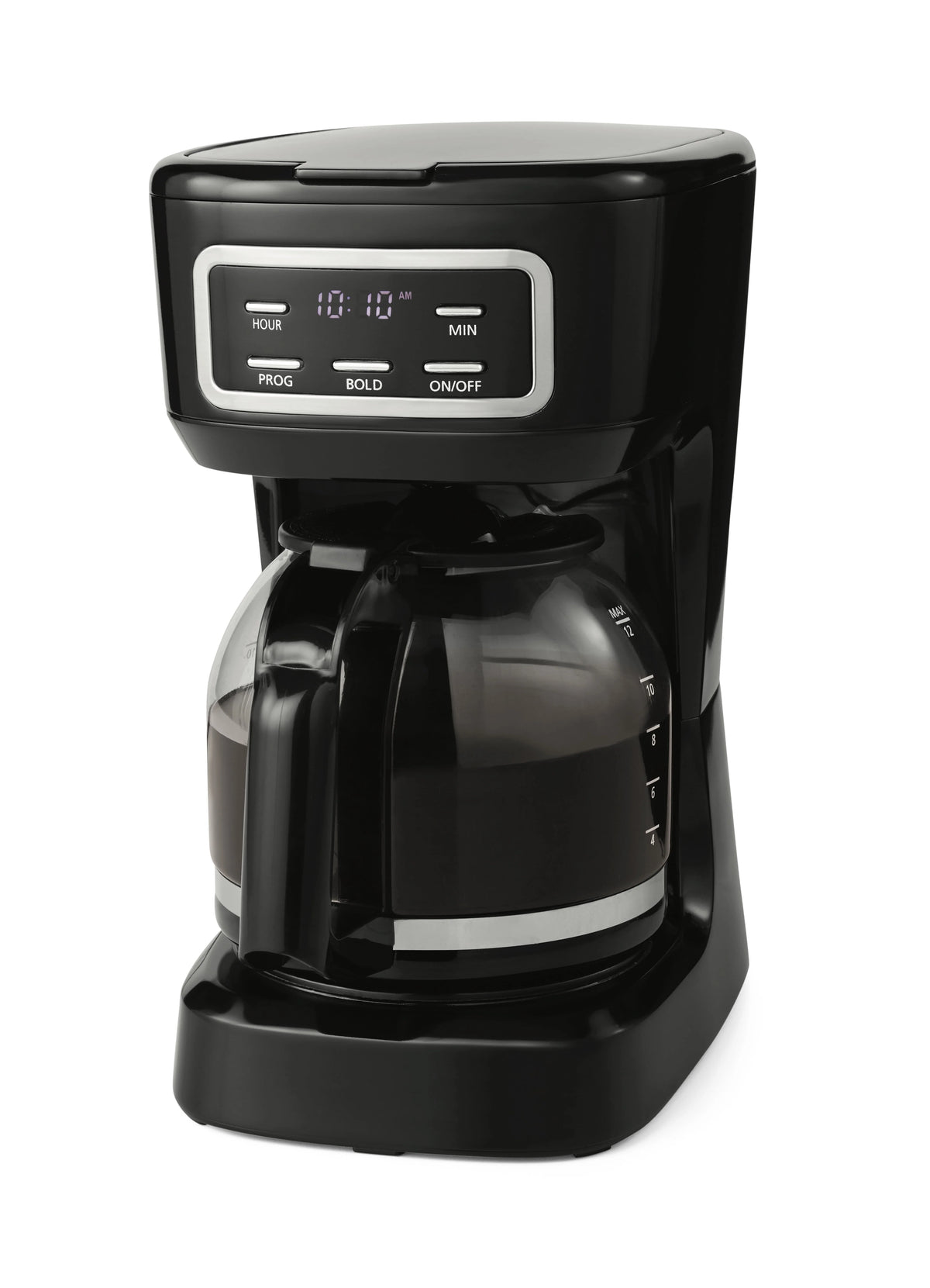 12 Cup Programmable Coffee Maker 1.8 Liter Black Q52021