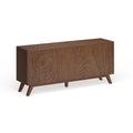 White and Brown Dresser F6476