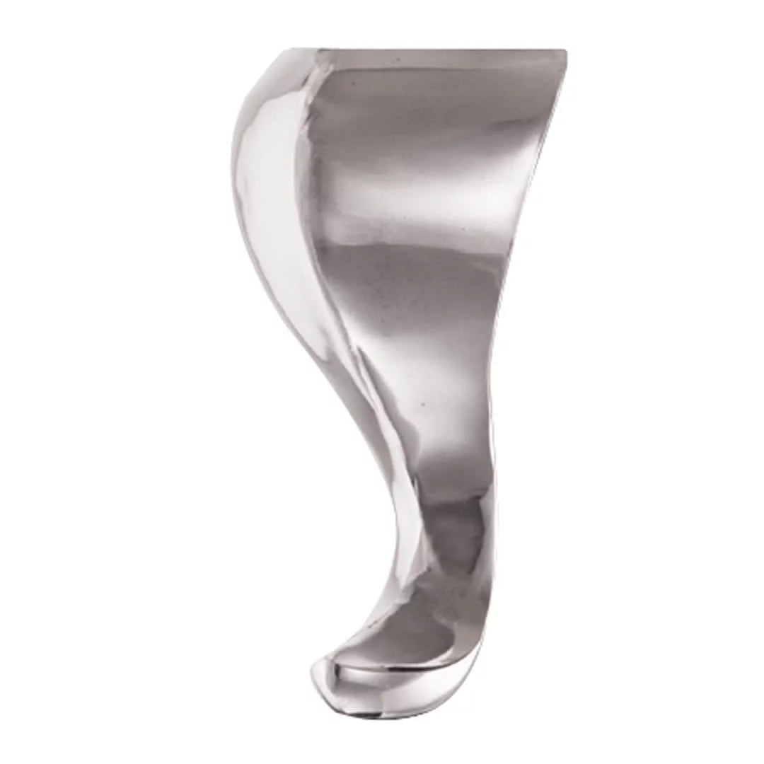 6" Tall Curved Furniture Leg I6280