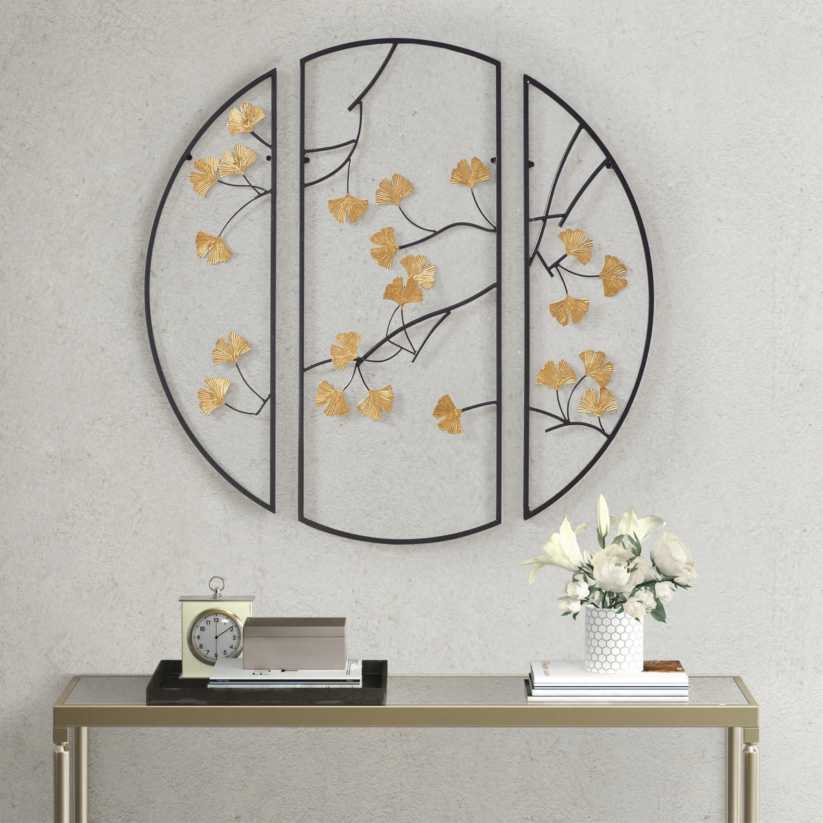 3-piece Metal Wall Decor Set K488111