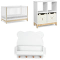 Bianca White Natural 4-in-1 Convertible Crib O2328