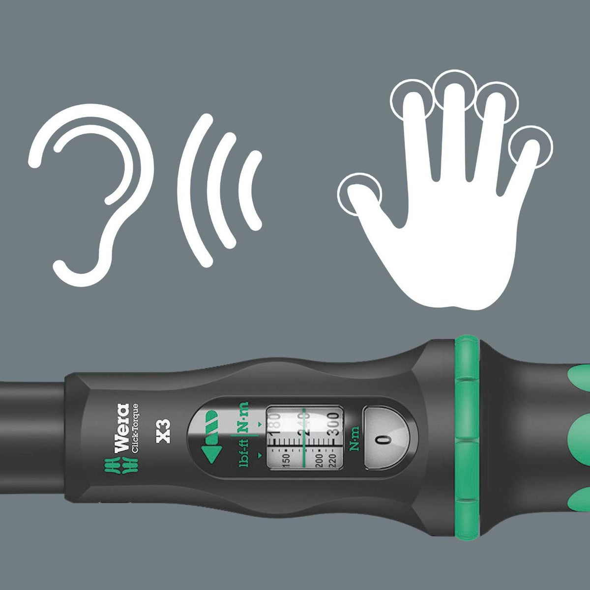 Click-Torque X 3 torque wrench, 9x12, 20-100 Nm A67006