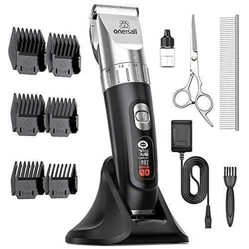 Cat Hair Trimmer 4 Speed Quiet Cordless Grooming Kit K78067