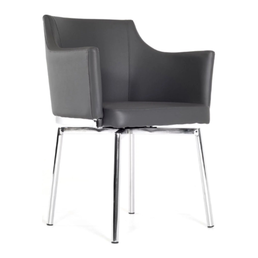 Modern Dining Chair Grey B51532