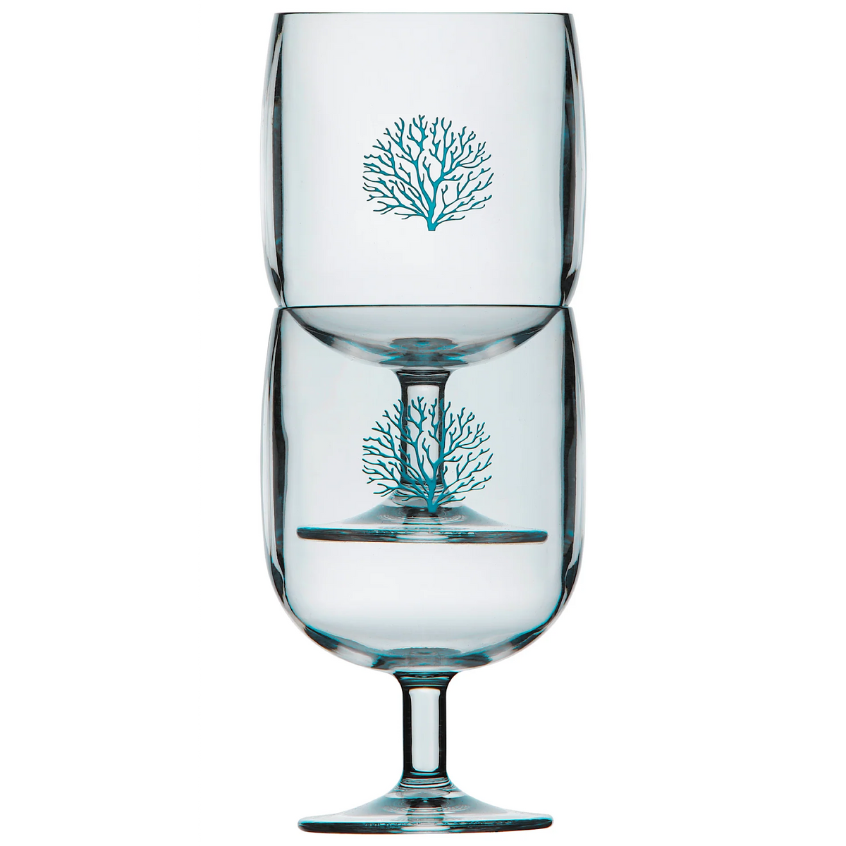 Stackable Glass Set 6 pcs R338