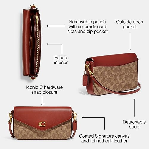 Coated Canvas Crossbody M12718