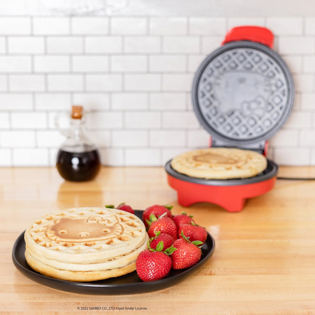 Red Waffle Maker M844