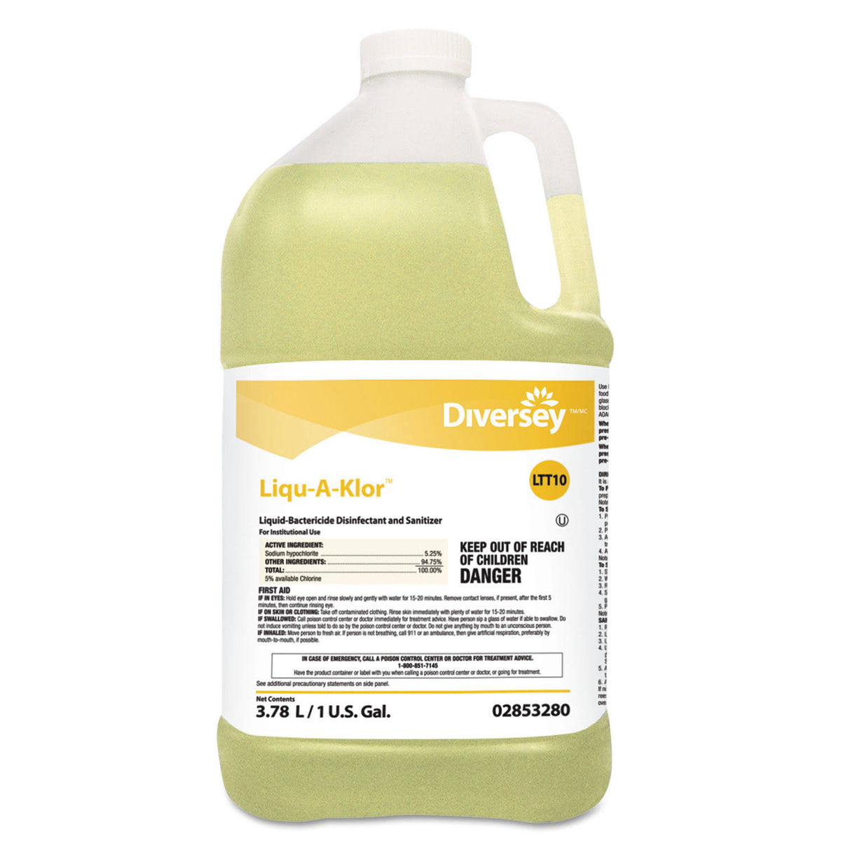 1 Gal Bottle Disinfectant Sanitizer W548386