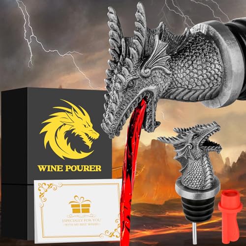 2-In-1 Wine Bottle Pourer and Stopper L261328