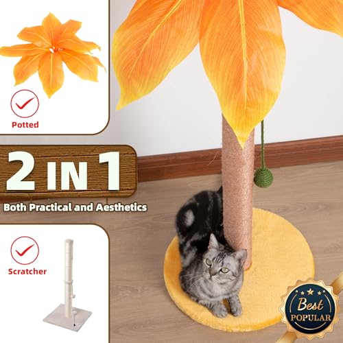 33 inch Sisal Rope Cat Scratching Post V770495