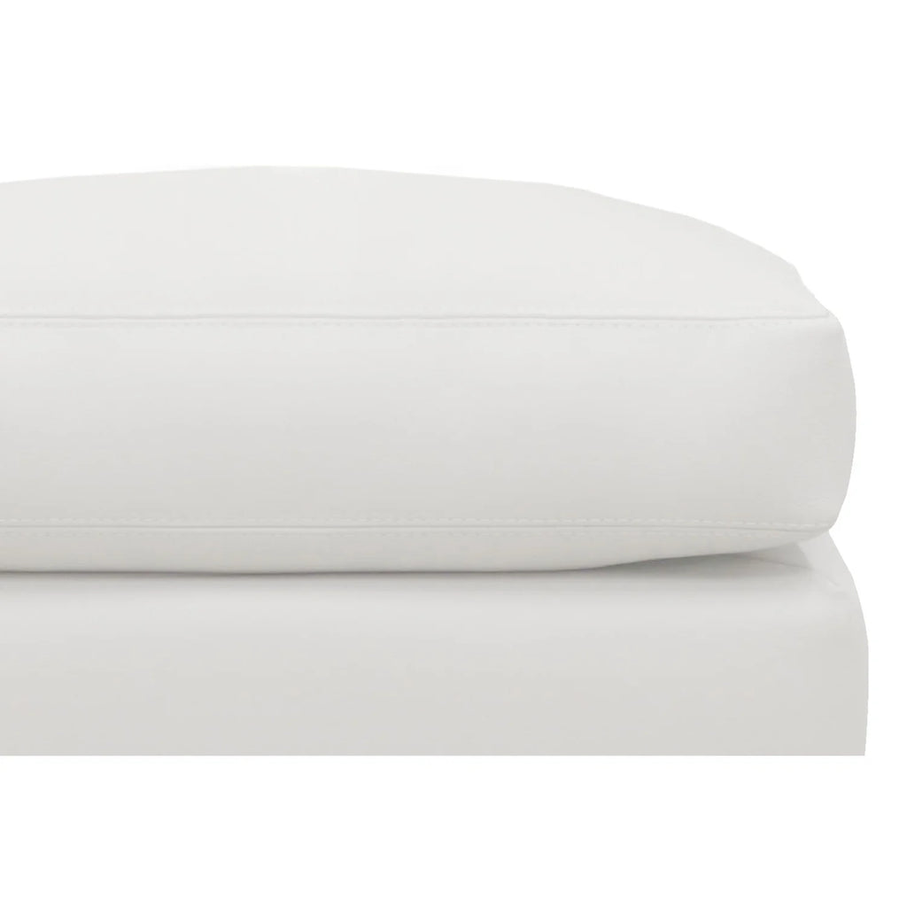 Leather Ottoman Footstool I423231