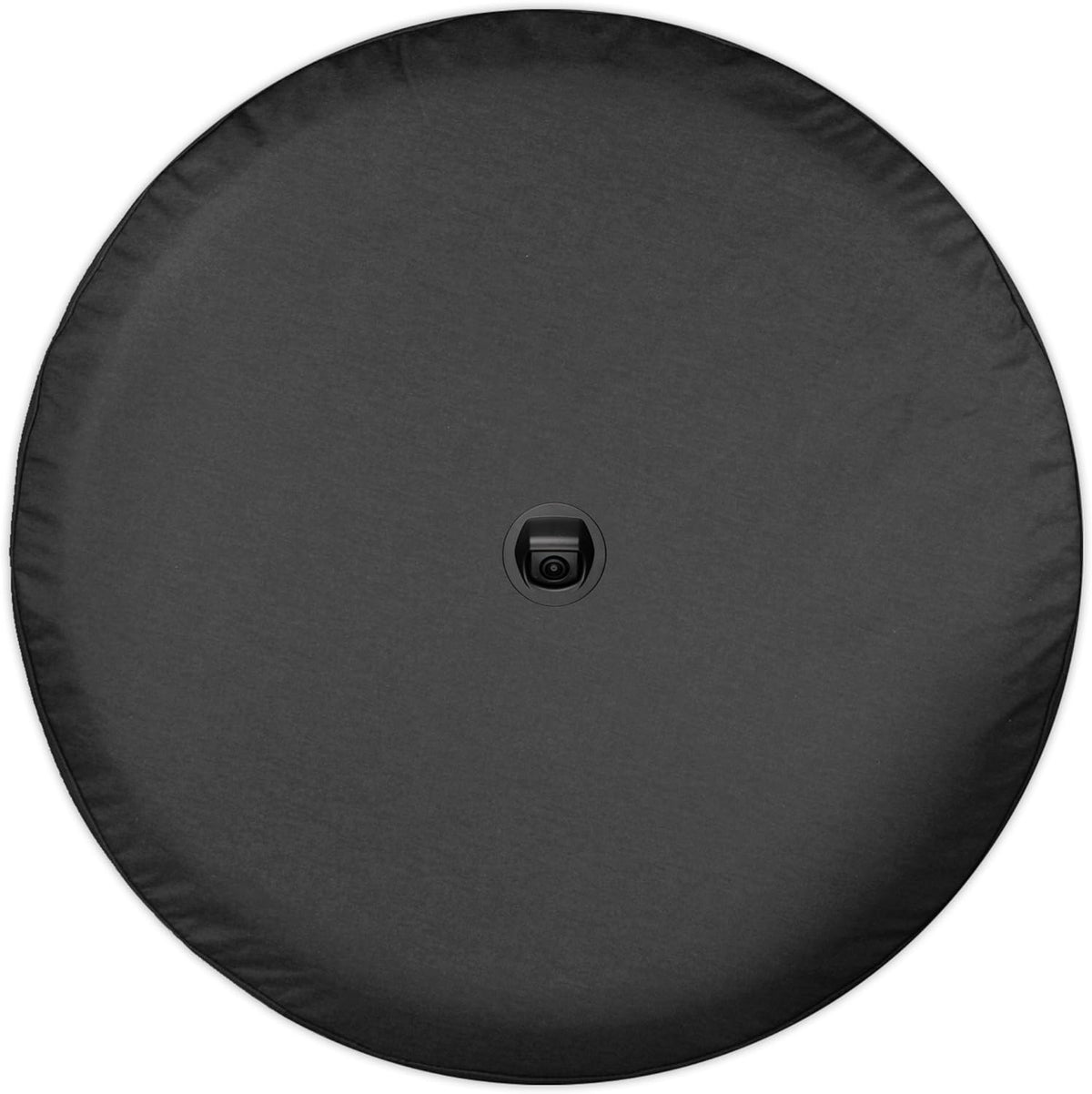 32 Soft Tire Cover for Jeep Wrangler JL with Back-up Camera, Black Denim Vinyl J84402