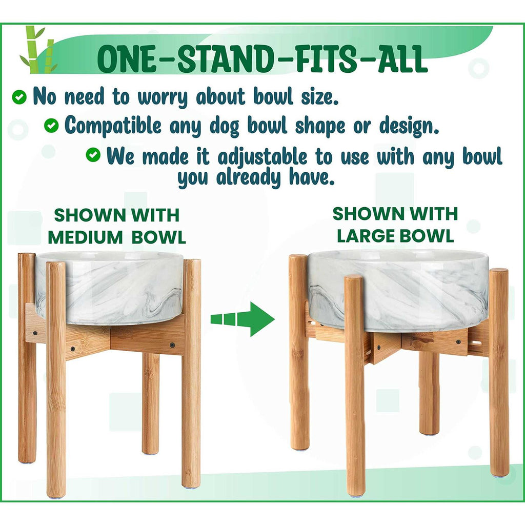 Adjustable Dog Bowl Stand M1771