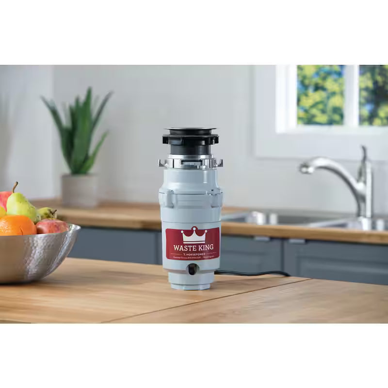 1/3 HP Continuous Feed Garbage Disposal P604
