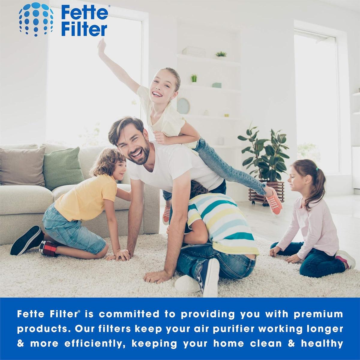 2 HEPA Filters & 8 Carbon Pre Filters N469