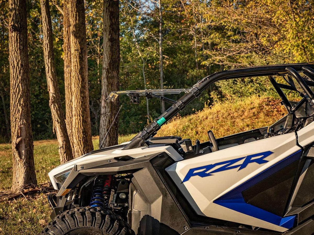 1/4 Polycarbonate Flip UTV Windshield G30220
