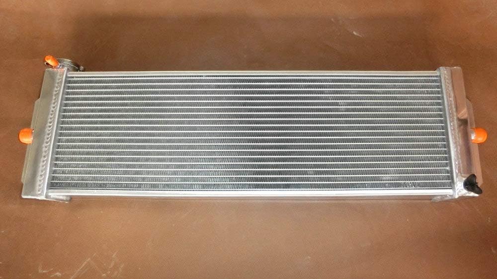 24"x8"x2.5" Aluminum Intercooler Heat Exchanger Radiator with Fans Q4221