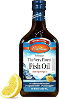 1600 mg Omega-3 Lemon Liquid Fish Oil 500 mL N61014
