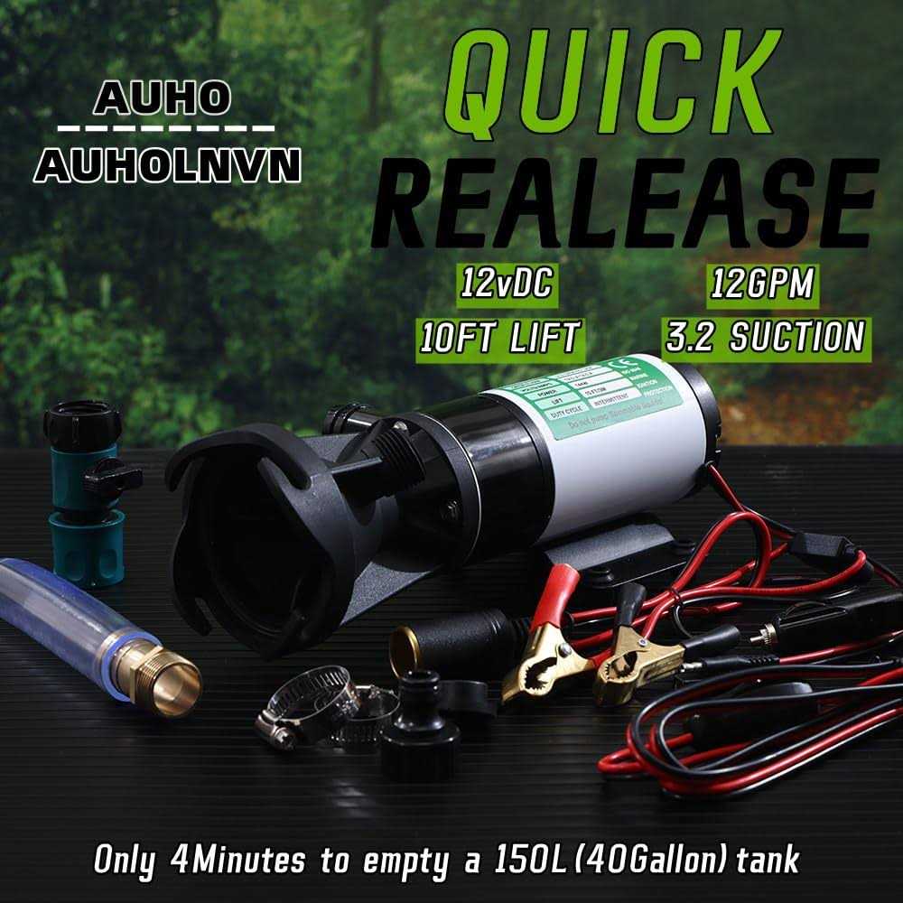 12V Portable Macerator Pump L358894