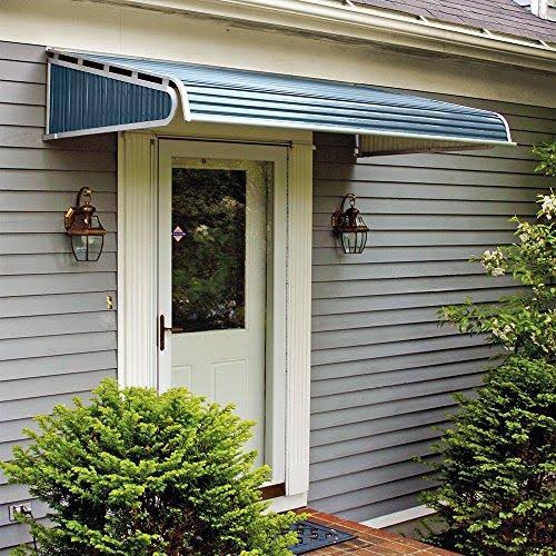 4 ft. Aluminum Awning in Slate Blue Z3026