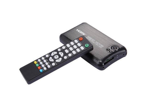 1080p Full HD Aluminum Shell Media Player with Remote Control & HDMI Interface C389
