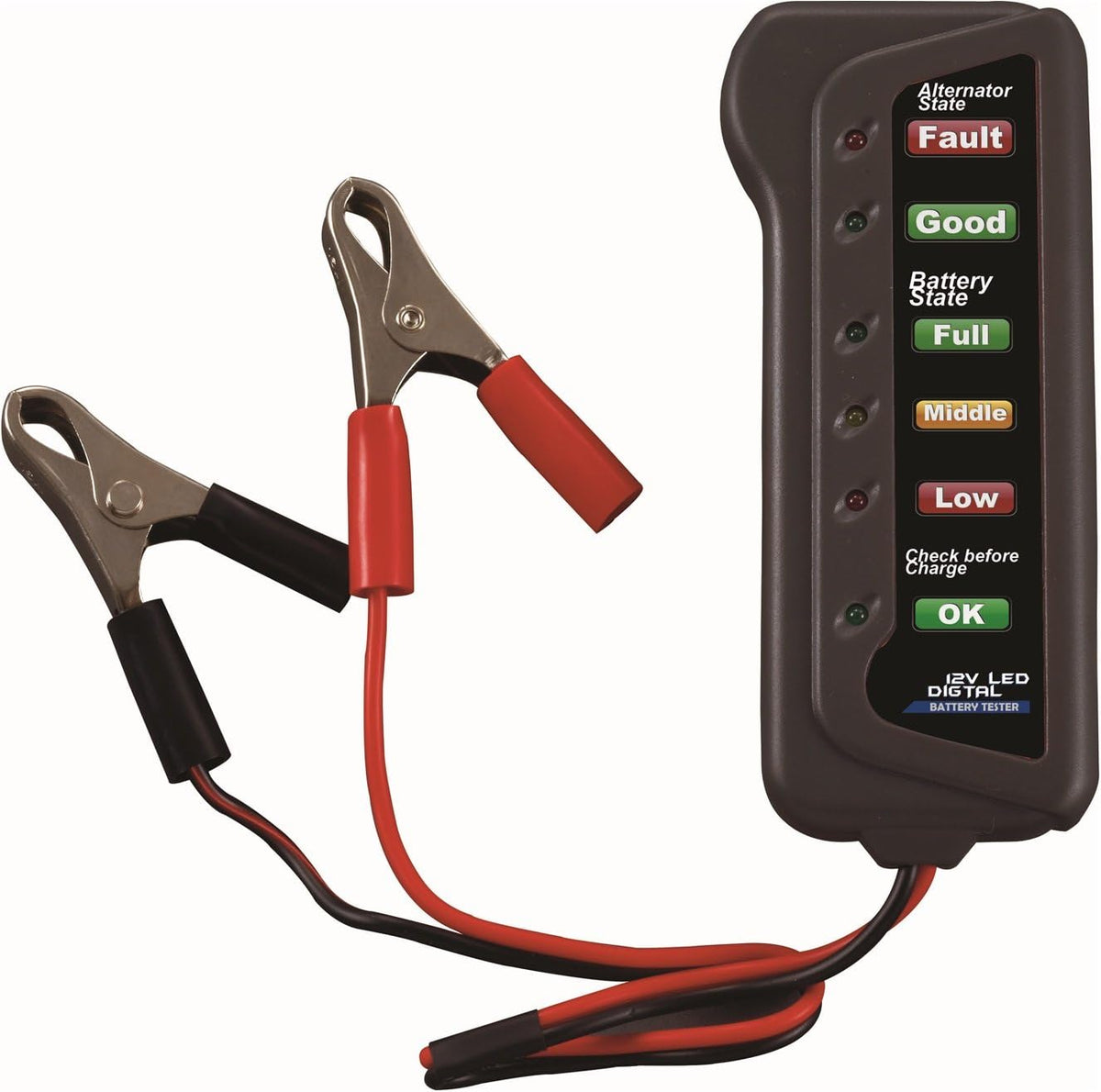 12V Car Battery Alternator Tester Pack of 2 P2012