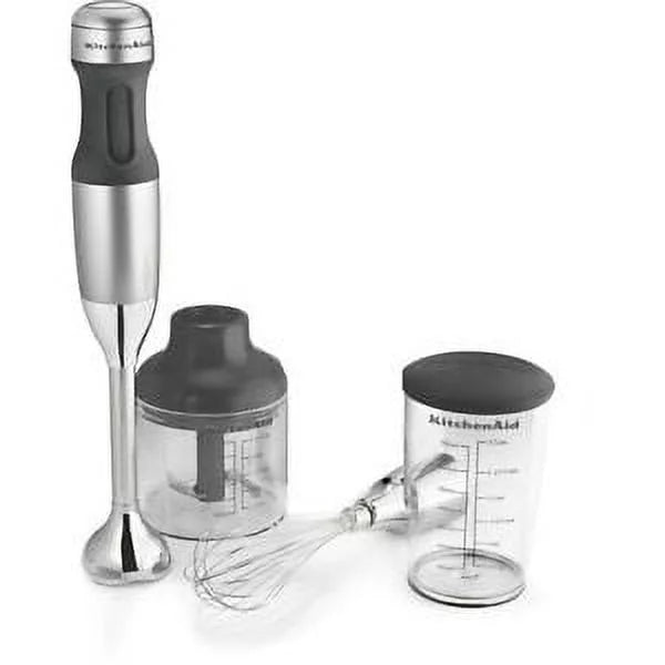 Silver 3-Speed Immersion Hand Blender G360