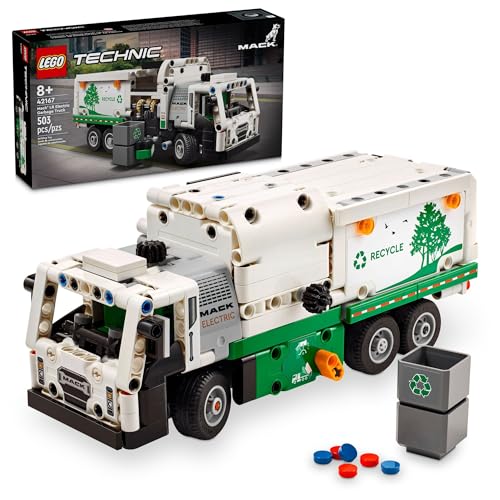 Buildable LEGO Technic Mack LR Electric Garbage Truck Toy D158